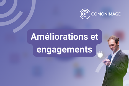 Comonimage améliorations du logiciel