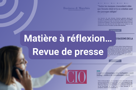 Lire la suite à propos de l’article Matière à réflexion…la revue de presse par Comongo